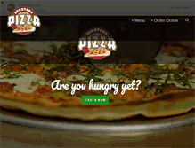 Tablet Screenshot of dtpizza.net